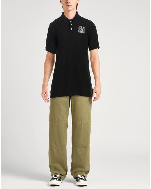 AQUASCUTUM ACTIVE Poloshirt in Black für Herren
