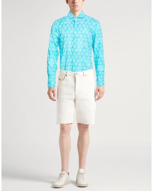 Fedeli Blue Shirts for men