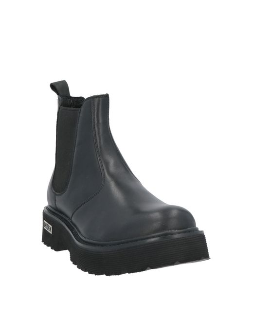Cult Black Ankle Boots for men