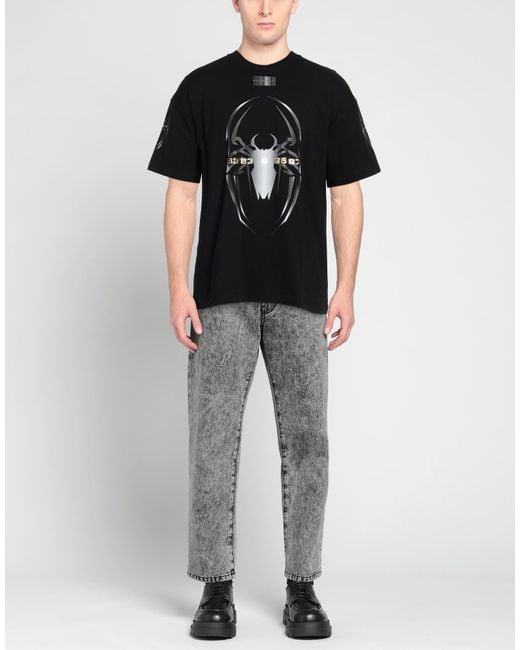 VTMNTS Black T-Shirt Cotton for men