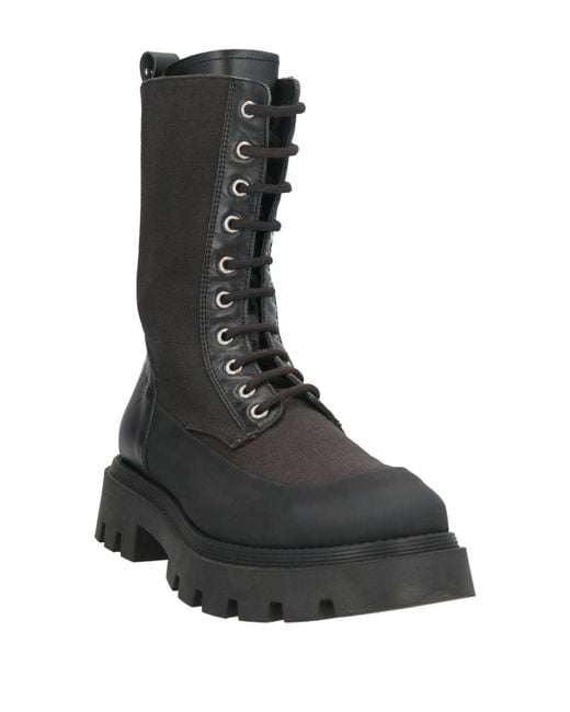 High Black Stiefelette