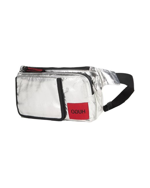 HUGO White Gürteltasche