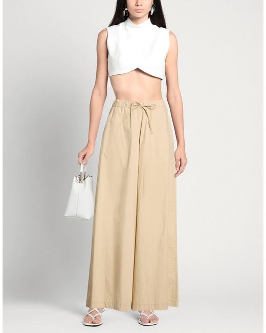 Roberto Collina Natural Pants Cotton