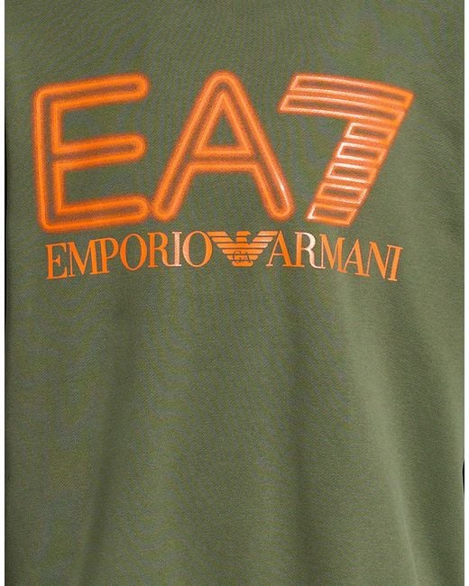 EA7 Green Sweatshirt for men
