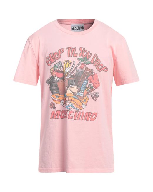 Moschino T-shirts in Pink für Herren