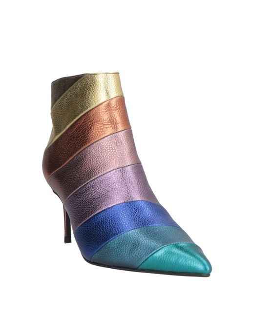 Kurt Geiger Blue Ankle Boots