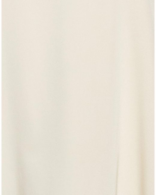 Max Mara White Top Silk, Elastane