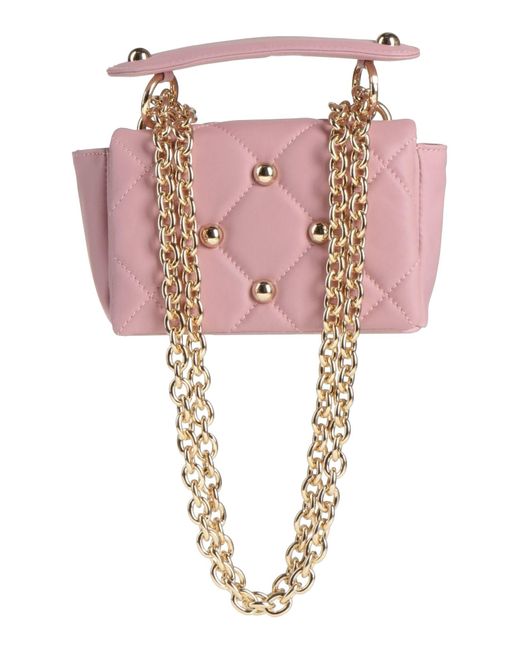 Ab Asia Bellucci Pink Pastel Handbag Calfskin