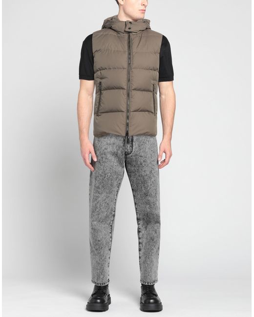 Doudoune plumes ou synthétique Moorer pour homme en coloris Gray