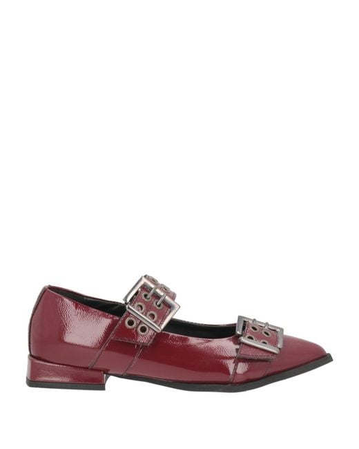Divine Follie Purple Ballet Flats
