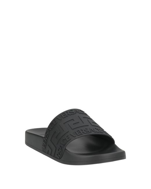Versace Black Sandale