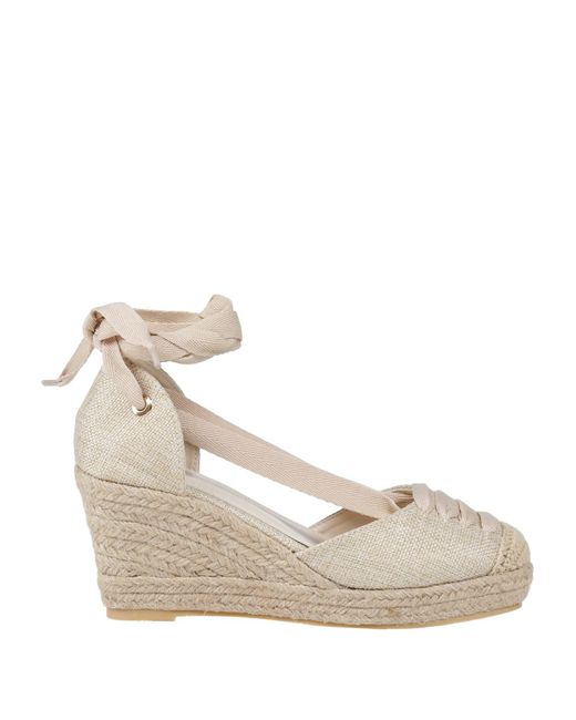 Laura Biagiotti Natural Espadrilles