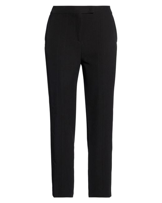 Manila Grace Black Pants Polyester, Elastane