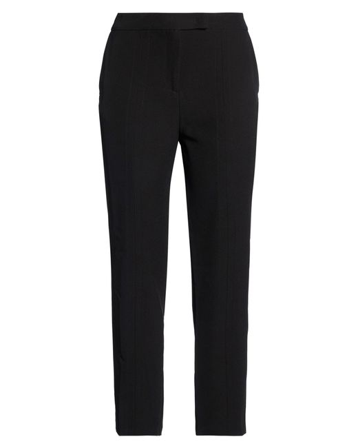 Manila Grace Black Pants Polyester, Elastane