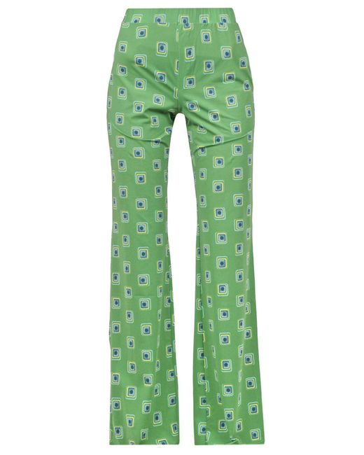 Pantalone di Maliparmi in Green