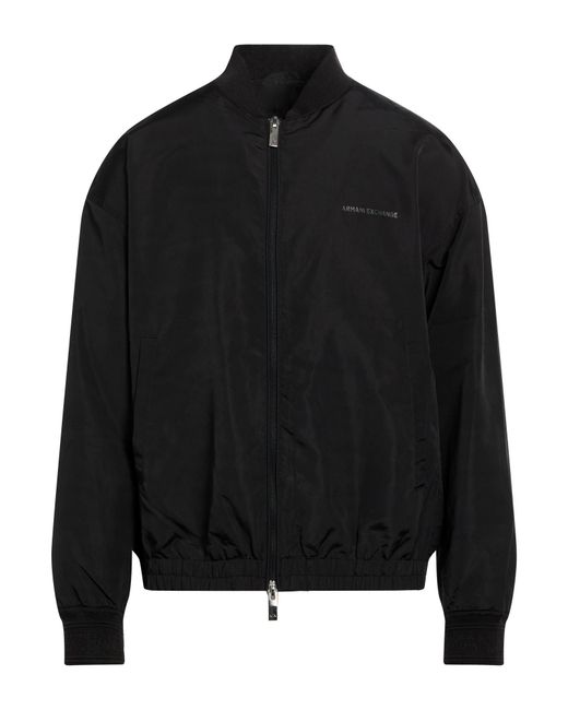 ARMANI EXCHANGE Black Jackets for men