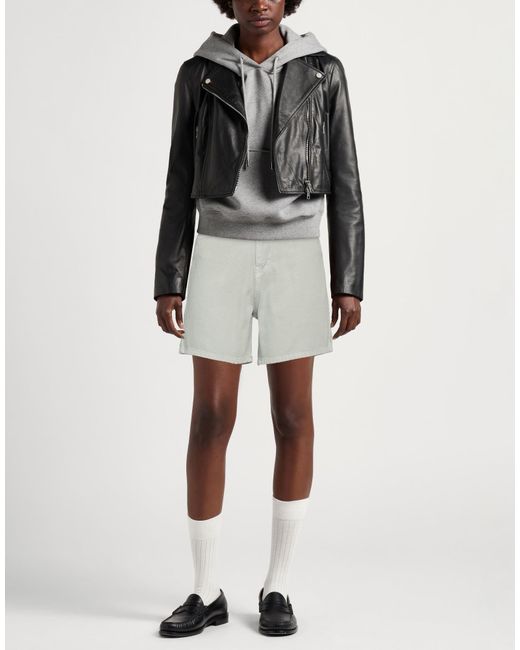 hinnominate Gray Denim Shorts Cotton