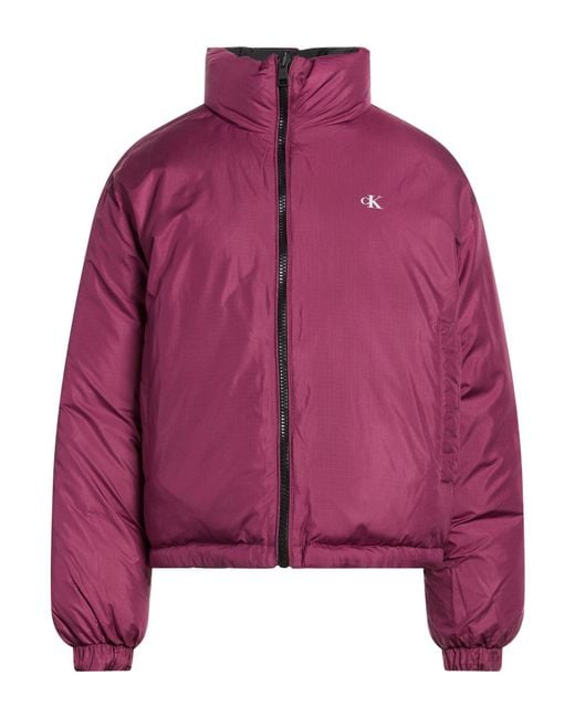 Calvin Klein Purple Puffer