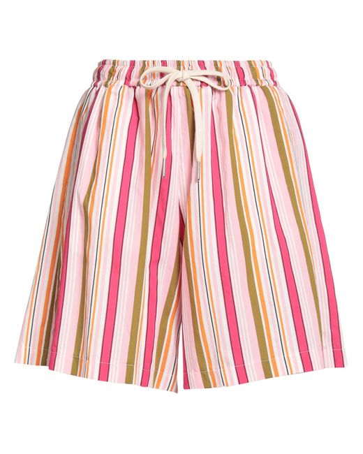 Kaos Red Shorts & Bermuda Shorts Viscose, Polyamide