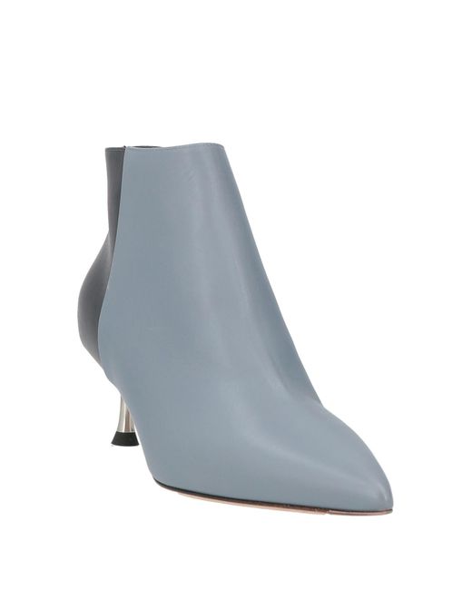 Sportmax Gray Ankle Boots
