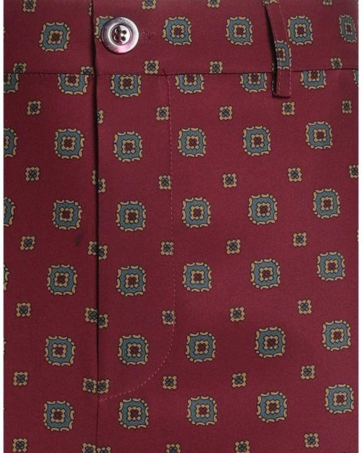 Moschino Red Trouser