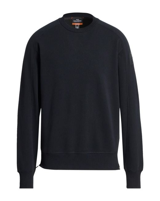 Parajumpers Blue Sweatshirt Cotton, Polyester for men