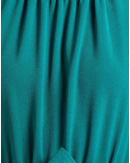P.A.R.O.S.H. Blue Deep Jumpsuit Polyester, Elastane