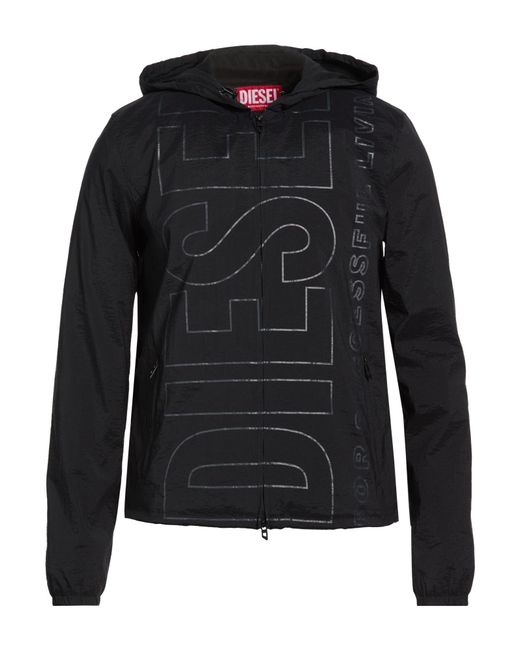 DIESEL Black Jackets for men