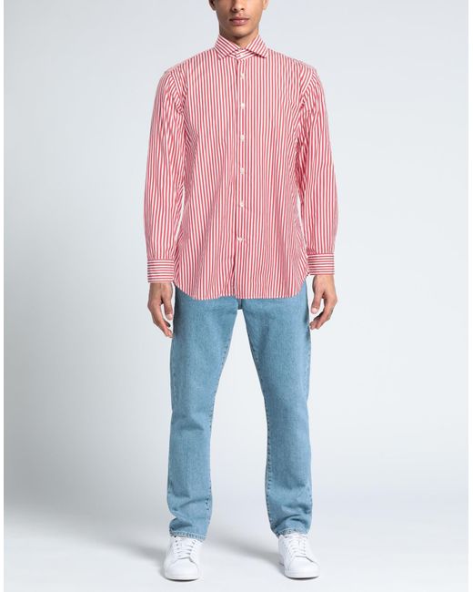 Guglielminotti Pink Shirt for men
