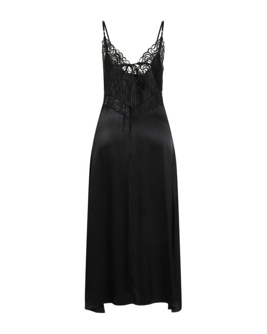 Sandro Black Maxi Dress