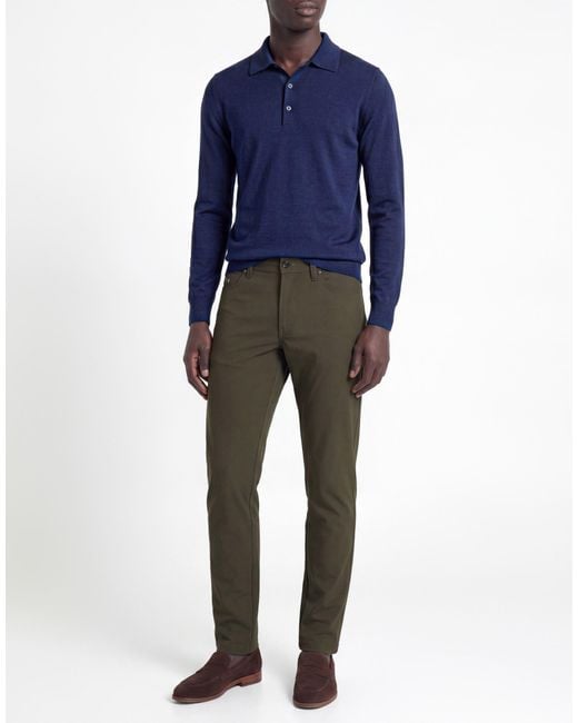 Tramarossa Black Pants Polyester, Elastane for men