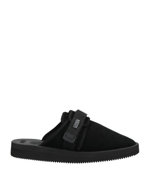 Suicoke Black Mules & Clogs for men