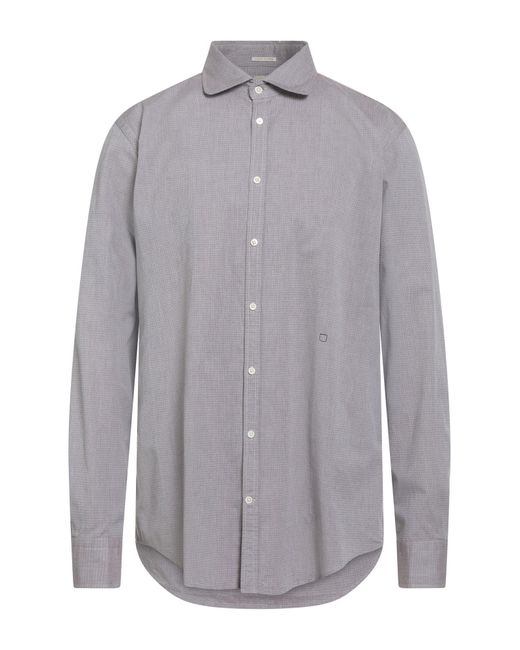 Massimo Alba Hemd in Gray für Herren