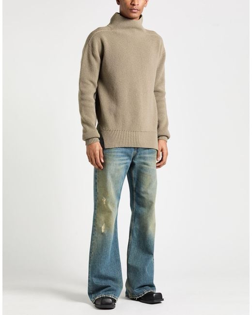 Rick Owens Gray Turtlenecks for men