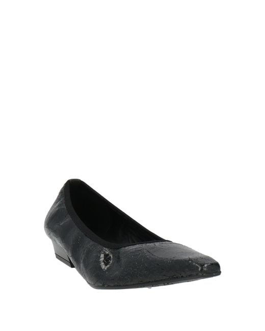 Ras Black Ballet Flats