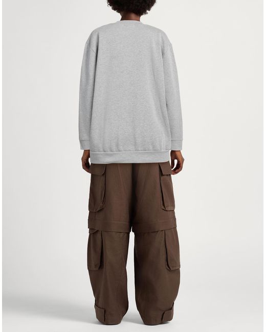 Roberto Cavalli Gray Sweatshirt