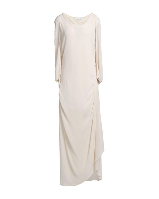 Acne White Maxi Dress