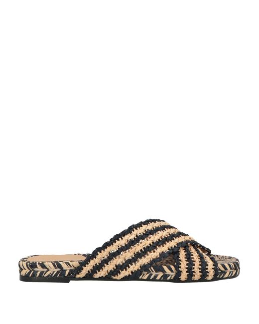Castaner Brown Espadrilles Textile Fibers