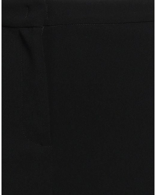 Pinko Black Pants Polyester, Elastane