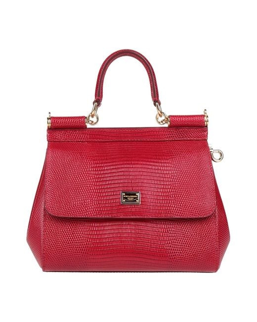 Dolce & Gabbana Red Handbag
