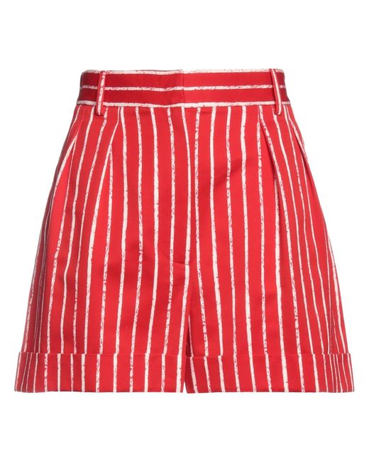 Moschino Red Shorts & Bermuda Shorts