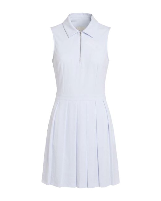 Tory Burch White Mini Dress Polyester, Elastane