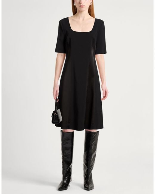Boutique Moschino Black Midi Dress