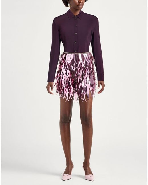 Versace Jeans Couture Purple Shirt