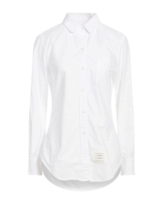 Thom Browne White Shirt Cotton