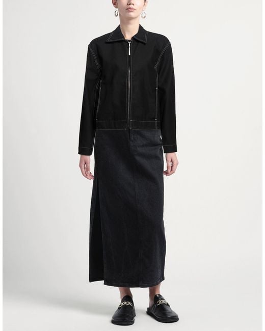 Sunnei Black Jacket Cotton
