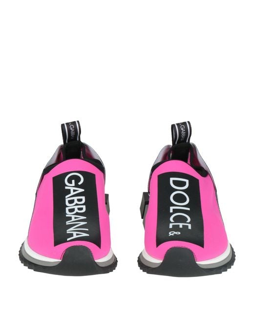 Dolce & Gabbana Pink Trainers