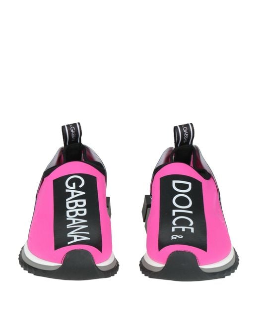 Dolce & Gabbana Pink Trainers