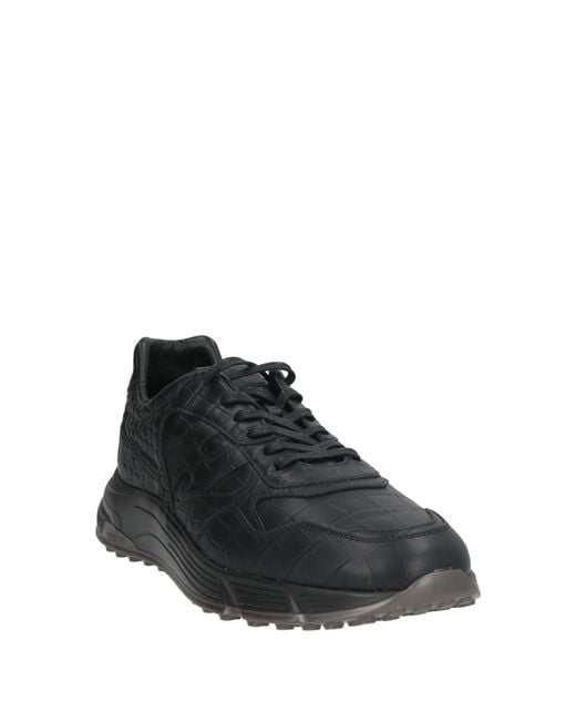 Hogan Black Sneakers Leather for men