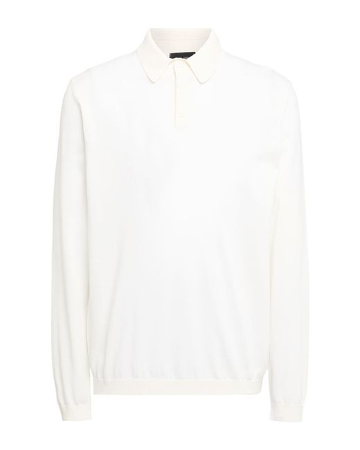 Roberto Collina Men's White Sweater